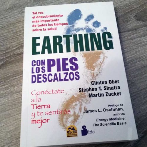 Libro Earthing con los pies descalzos