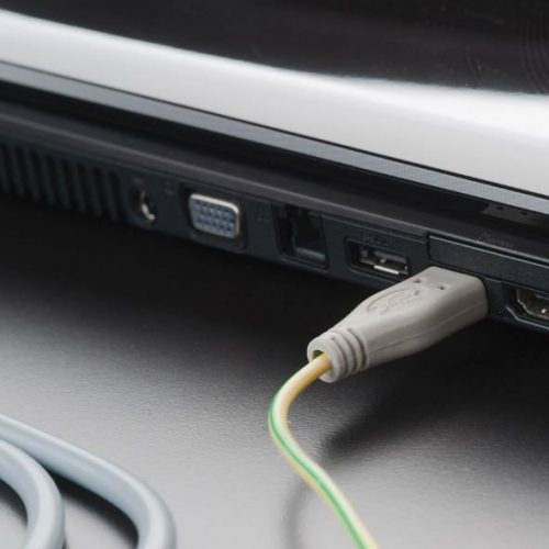 CABLE PARA CONECTAR EL ORDENADOR A TIERRA