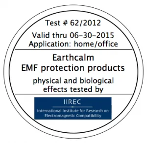 Foto certificat_efficacite_earthcalm_par_iirec